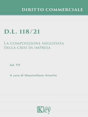 cover image of D.L. 118/21